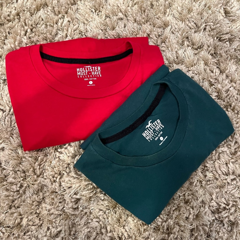 GUC - Hollister BUNDLE - Men’s Short Sleeve Shirts - Size: L